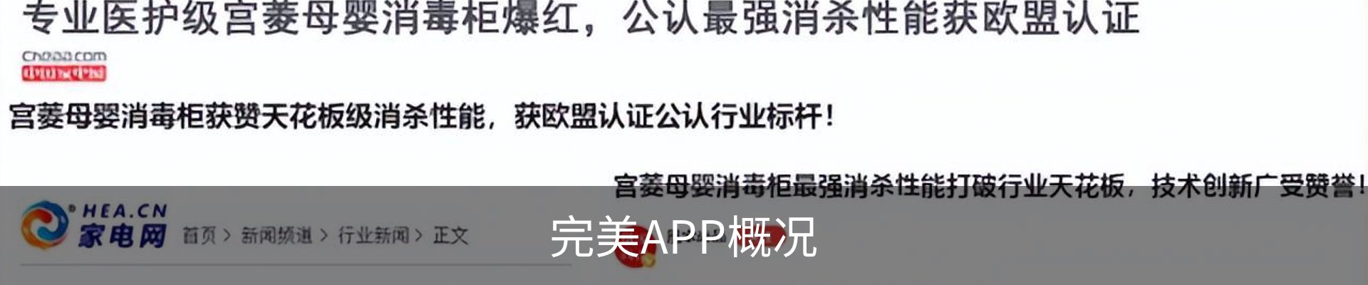 完美APP概况